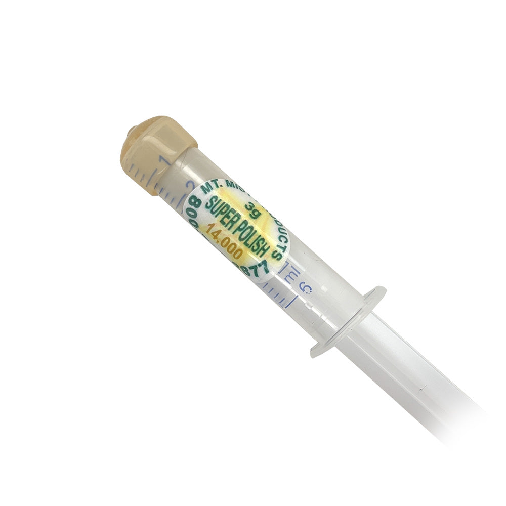 Super Polish Clear #14,000 Grit Diamond Paste Syringe